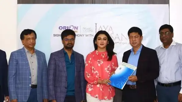 Ms. Jaya Ahsan becomes the Brand Ambassador of Orion Footwear Limited